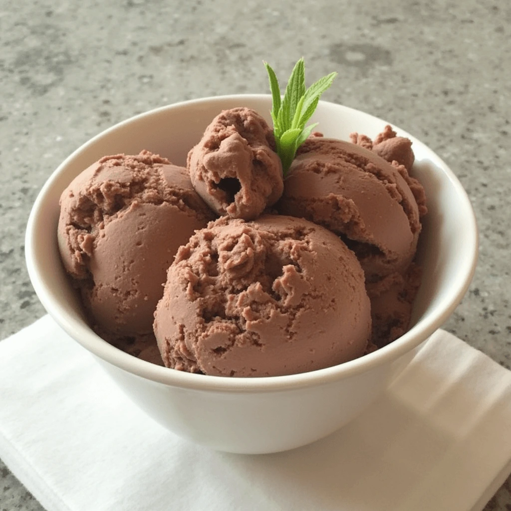 Top-down view of ingredients for Chocolate Eclair Ice Cream, including heavy cream, condensed milk, chocolate, crushed cookies, and vanilla extract on a wooden table.