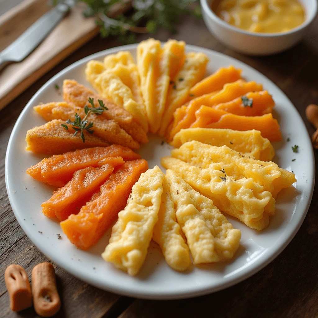 "Different cheese and stick snack varieties served on a plate above a table, featuring pretzels, crackers, and veggies."